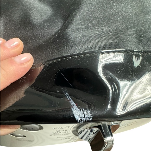 Joico Bella Pilar Nylon and Patent Leather Tote Bag. NWOT. - Picture 9 of 9